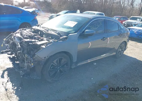 2019 Honda Civic Ex z USA, uszkodzony, nr VIN SHHFK7H61KU205349